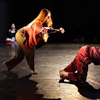 Laura Vilain au Seoul Improvisation Dance Festival