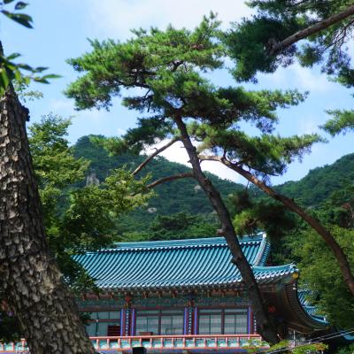 Temple de Doseonsa 도선사, au pied du chemin