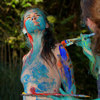 Madjin et Clara Viallalba - festival Rock Art